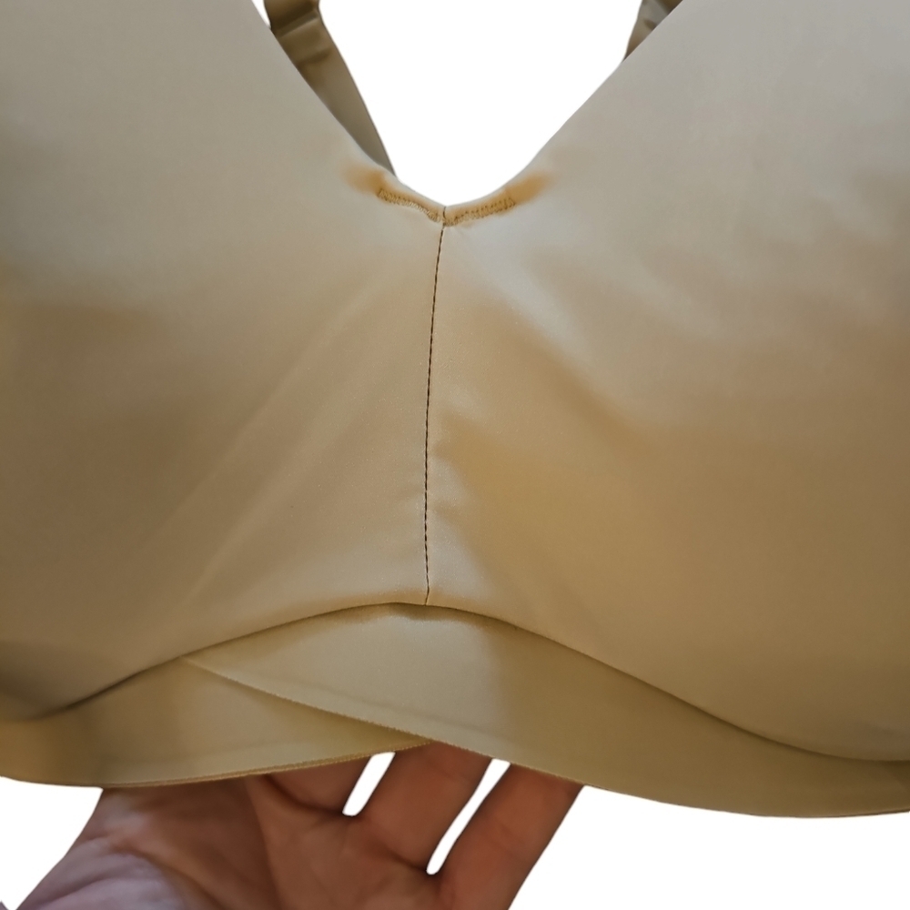 Cacique lightly lined balconette bra tan sz 44 G underwire nude new WL216 - Picture 6 of 7